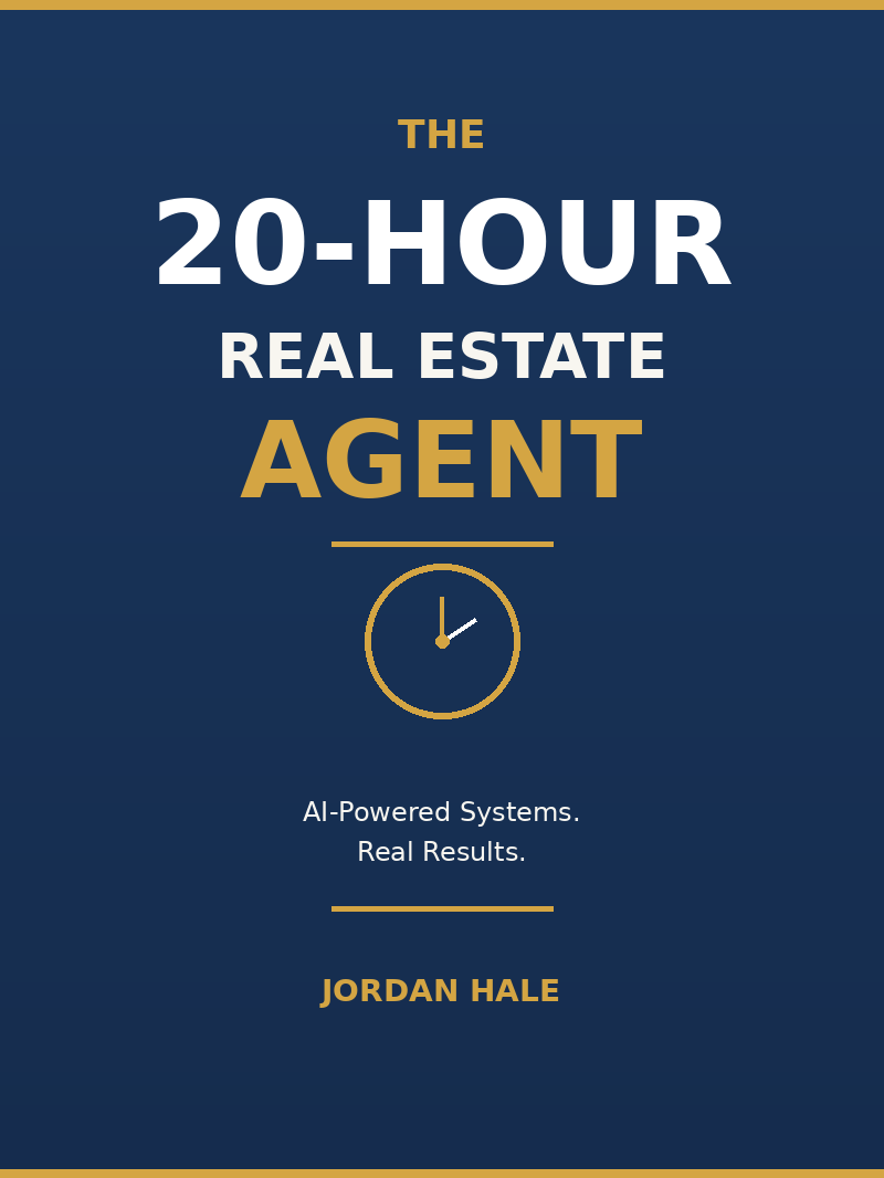 The 20-Hour Real Estate Agent book cover